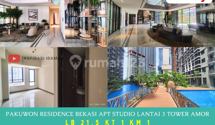 Pakuwon Residence Bekasi Apartment Studio 3rd Floor Tower Amor