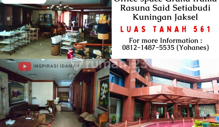 Office Space 561 sqm Graha Irama Rasuna Said Setiabudi Kuningan Office Space 561 sqm Graha Irama Rasuna Said Setiabudi Kuningan
