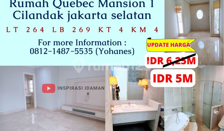 Cluster Quebec Mansion 1 Luas 264Mtr Lebak Bulus Cilandak Cluster Quebec Mansion 1 Luas 264Mtr Lebak Bulus Cilandak