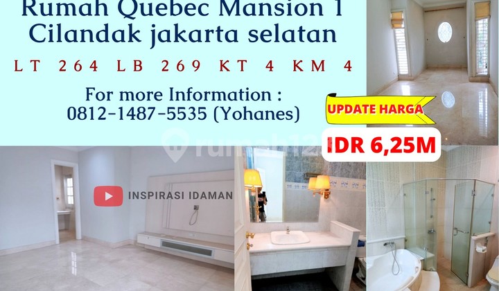 Cluster Quebec Mansion 1 Luas 264Mtr Lebak Bulus Cilandak Cluster Quebec Mansion 1 Luas 264Mtr Lebak Bulus Cilandak