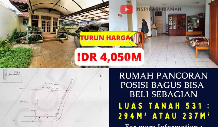 Rumah Pancoran Dekat Tebet Luas 531Mtr Strategis Dibawah NJOP Rumah Pancoran Dekat Tebet Luas 531Mtr Strategis Dibawah NJOP