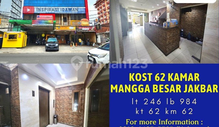 Kost 62 Kamar 4 Lantai Mangga Besar Jakarta Barat Kost 62 Kamar 4 Lantai Mangga Besar Jakarta Barat