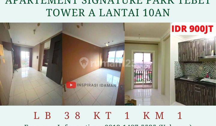 Apartement Signature Park Kamar Besar Tebet City View 1