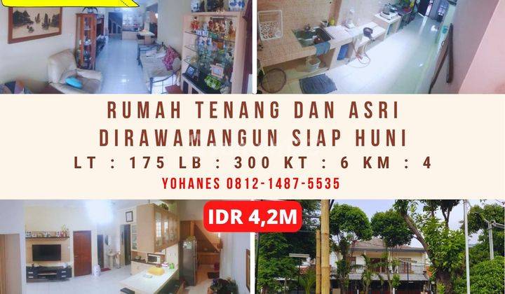 Rumah Tenang Siap Huni Di Rawamangun 2 Lantai Asri 1