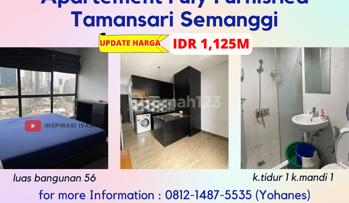 Apartement Tamansari Semanggi Fuly Furnished 1