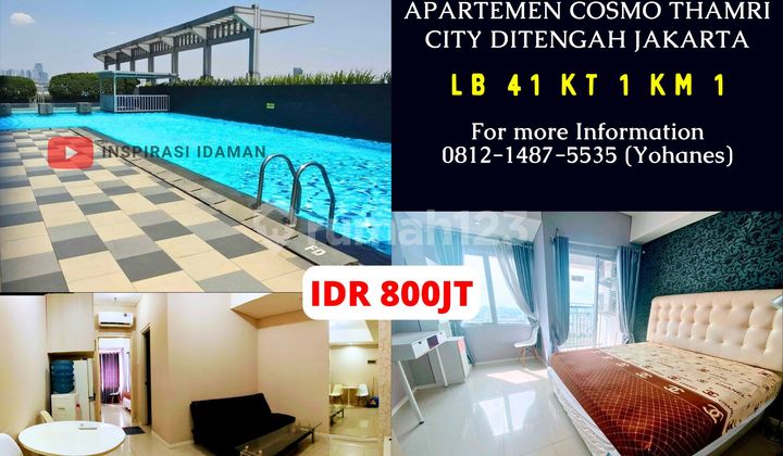 Cosmo Terrace Thamrin 1Br For Sale Urgent Cosmo Terrace Thamrin 1Br For Sale Urgent