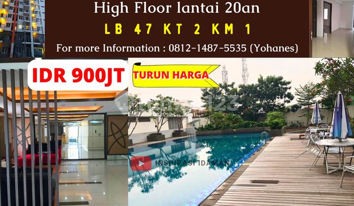 Apartemen Aspen Residence Tower B 2Br 47Mtr Lantai 23 Apartemen Aspen Residence Tower B 2Br 47Mtr Lantai 23