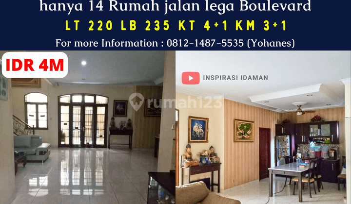 Jual Cepat Cluster Jatiwaringin Akses Jalan Raya Hanya 14 Rumah Jalan Lega Boulevard 1