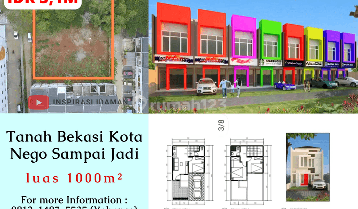 Jual Cepat Tanah Bekasi Kota Nego Sampai Jadi 1