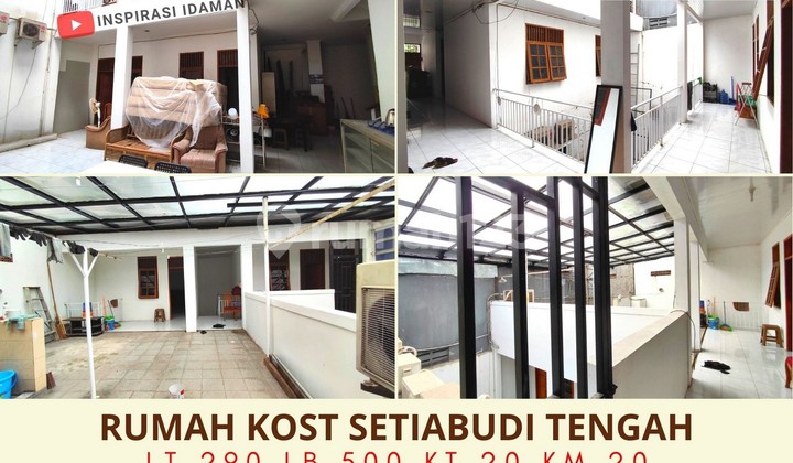Jual / Sewa Rumah Kost 21Kt 290Mtr 3 Lantai Setiabudi Tengah Jaksel Jalan Utama Jual / Sewa Rumah Kost 21Kt 290Mtr 3 Lantai Setiabudi Tengah Jaksel Jalan Utama