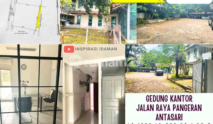Gedung kantor Jalan Raya Pangeran Antasari luas 1000mtr jual cepat 2