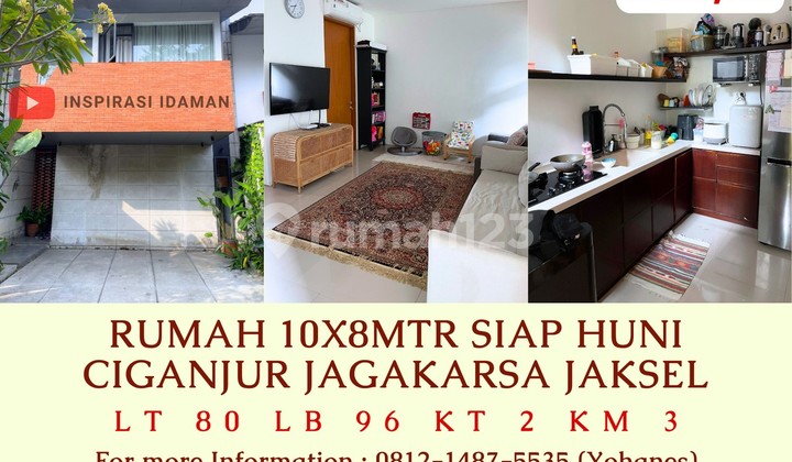Rumah Cantik 10X8mtr Siap Huni 2 Lantai Ciganjur Jagakarsa Rumah Cantik 10X8mtr Siap Huni 2 Lantai Ciganjur Jagakarsa