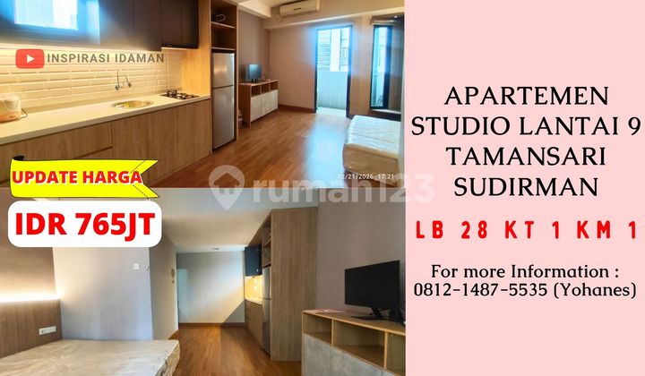 Apartemen Tamansari Sudirman Studio 28Mtr Lantai 9 Apartemen Tamansari Sudirman Studio 28Mtr Lantai 9