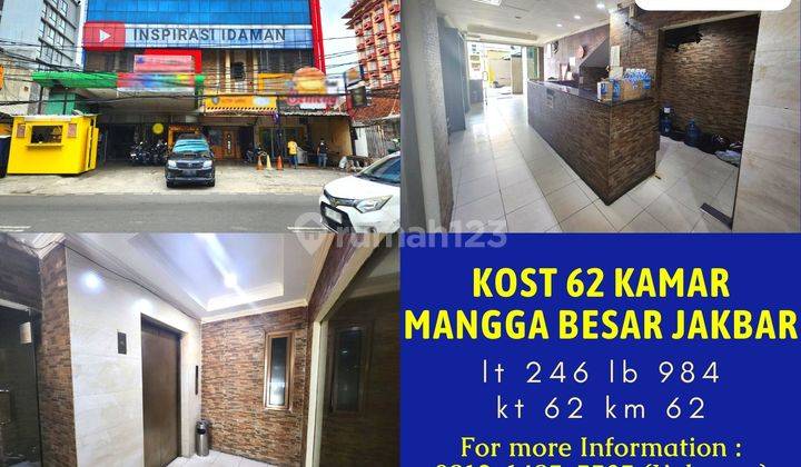 Kost 62 Kamar Mangga Besar Jakarta Barat 1