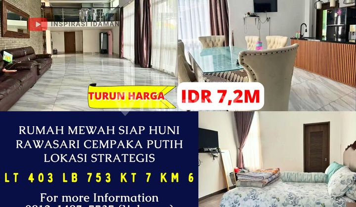 Rumah Mewah Siap Huni Rawasari Cempaka Putih Lokasi Strategis Rumah Mewah Siap Huni Rawasari Cempaka Putih Lokasi Strategis