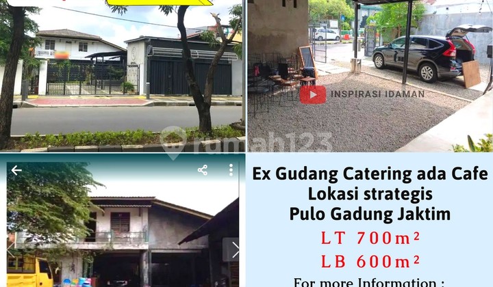 Ex Gudang Catering Ada Cafe Lokasi Strategis Pulo Gadung Jaktim