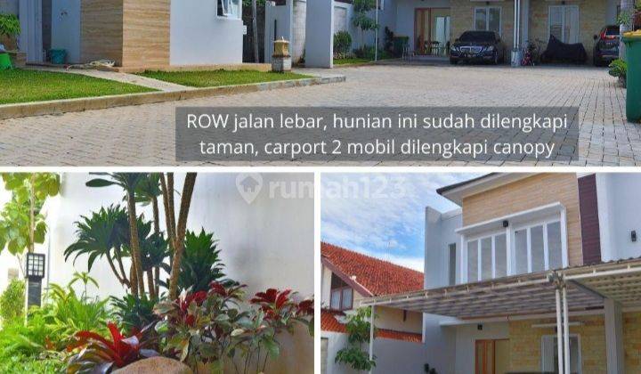 Turun Harga !! Rumah siap Huni dan Rapih di Cireundeu Bali Tropical dekat MRT Lebak Bulus 1