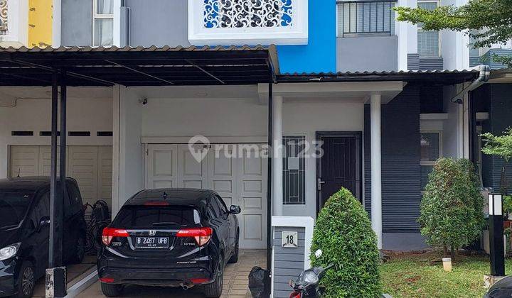 Dijual Rumah Semi Furnished Bangunan Rapih Di Cluster Darwin Gading Serpong 1