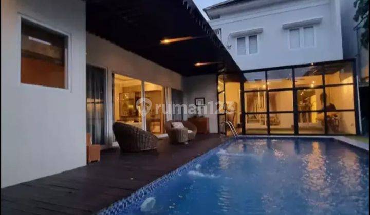 Jual Cepat Rumah Interior Mewah Ada Kolam Renangnya Di Beryl Gading Serpong 2