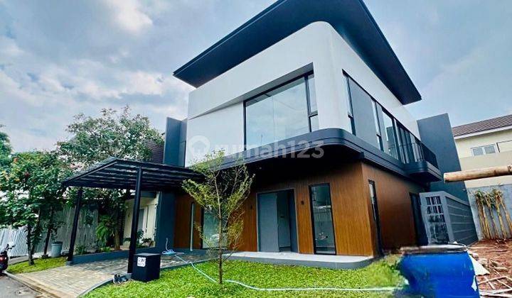 Dijual Rumah Brand New Hoek contemporary tropical di The Icon BSD 1