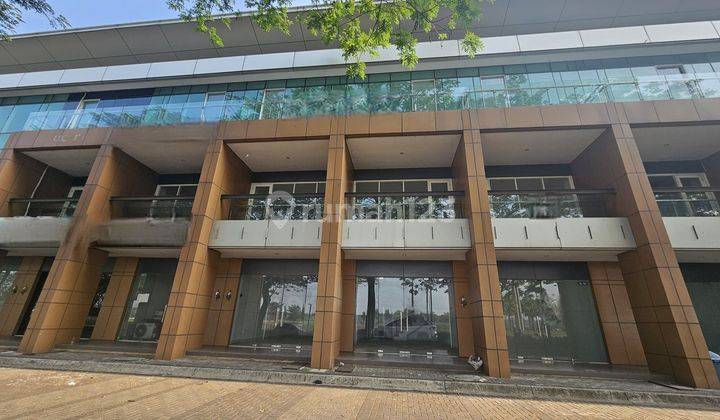 FOR RENT, DISEWAKAN RUKO GANDENG 3 LANTAI HADAP JALAN BOULEVARD RAPI BERSIH DI ICON BUSINESS PARK BSD 1