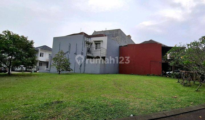 Dijual Kavling Hoek Bebas Banjir Luas 258 M2 Di Cluster Tengah Kota Wisata, Dekat Mal! 1