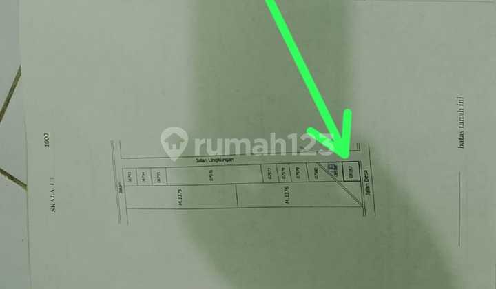 Dijual Cepat! Tanah Siap Bangun Hook Di Gumpang. Lingkungan Perumahan Aman Nyaman, Cocok Utk Rumah Tinggal Atau Usaha Kuliner Dll.