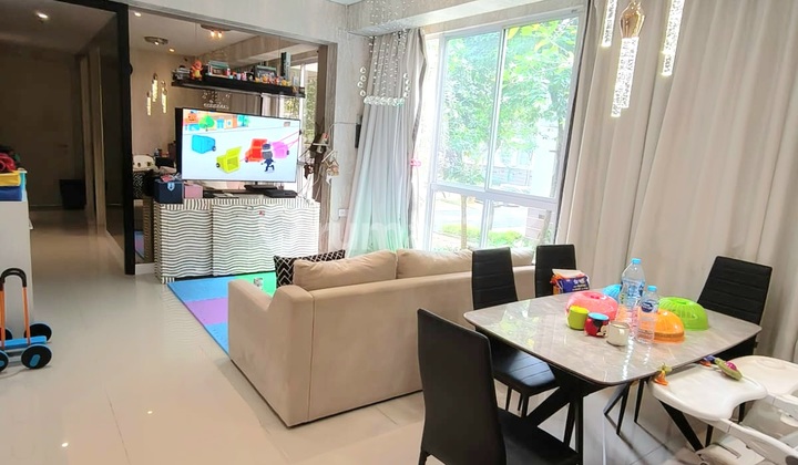 FOR SALE Rainbow Spring Condovilla Low Rise Apartment 3+1BR Gading Serpong