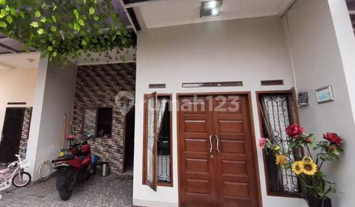 Jual Rumah Town House 2 Lantai Semi Furnished Siap Huni Di Batu Ampar Condet Jakarta Timur 2