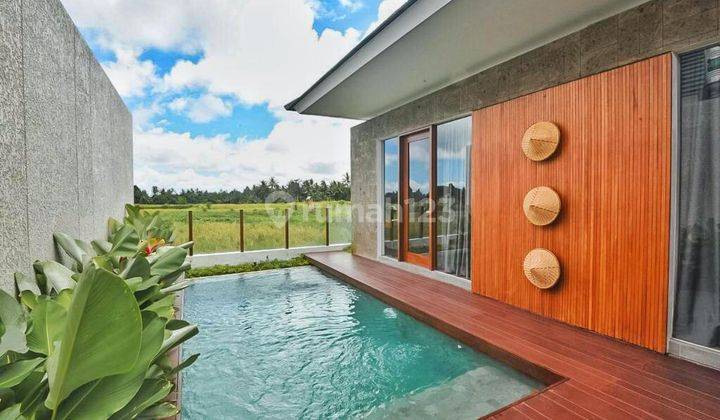 Villa for sale with Paddy's Field View in Lodtunduh, Ubud. 1