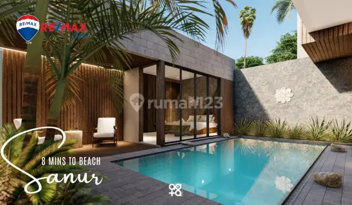 "Experience Elevated Living in Sanur: Modern Concept Villas Perfect for Quality Residence or Lucrative Rental Business!" 2