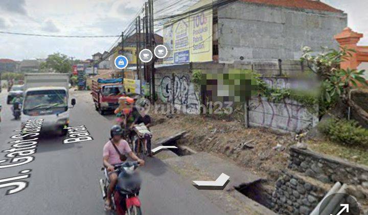 Land for sale on Jalan Main Gatsu Barat, West Denpasar 1