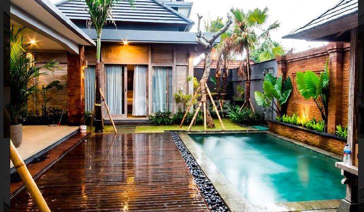 Tropical Villa With Natural Ambiance, 10 Mins From Canggu 1