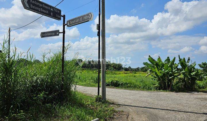 Land Plot/ Kavling For Sale, Walking Distance To Beach in Kedungu Tabanan 1