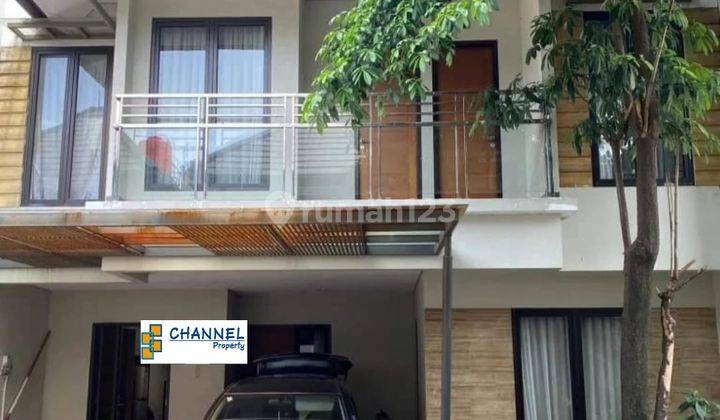 Dijual rumah cluster bagus siap huni 2 lantai di jaksel, fs 1