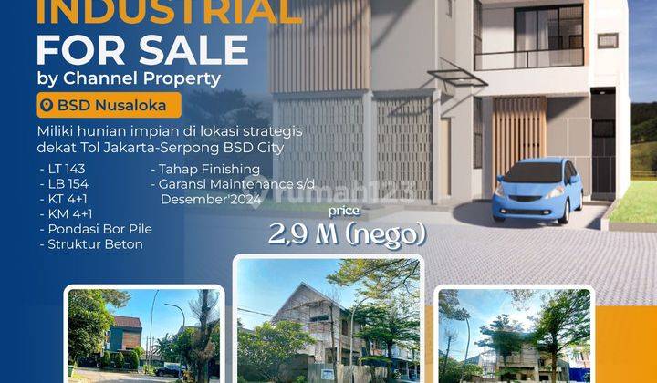 Dijual Rumah brand new Nusa loka Bsd city, an 1