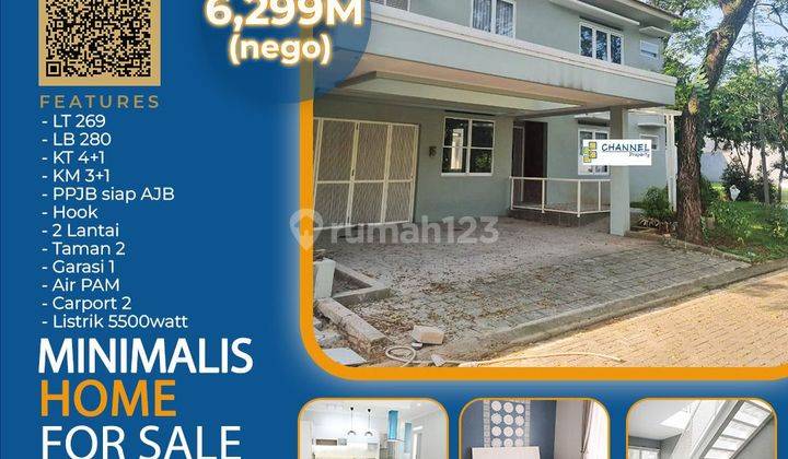 Dijual Cepat Rumah cluster siap huni Foresta Bsd city, an 1