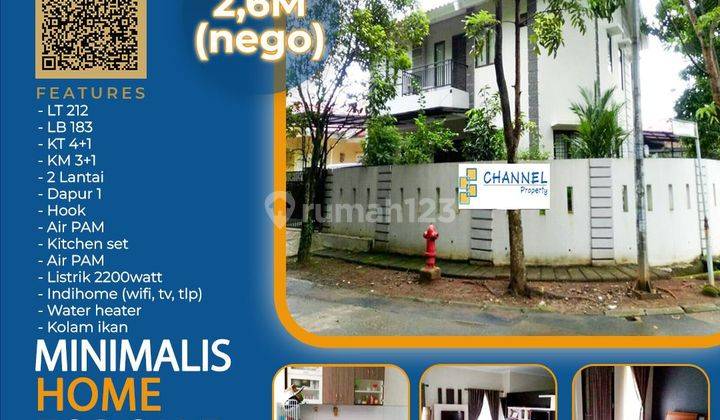 Dijual Cepat Rumah siap huni Kencana loka Bsd city, rr 1