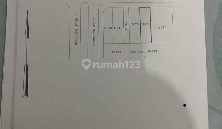 Kavling Lokasi Bagus Strategis, Kavling Di Regency Melati Mas, Dw 2