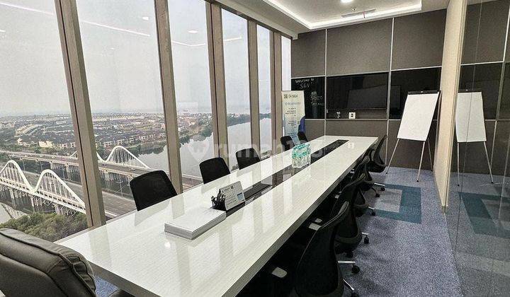 Gold Coast Office Sea View Full Furnished Siap Pakai 1