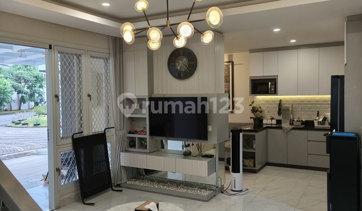 Dijual Rumah Hoek Cluster Rossini Gading Serpong Full Furnish