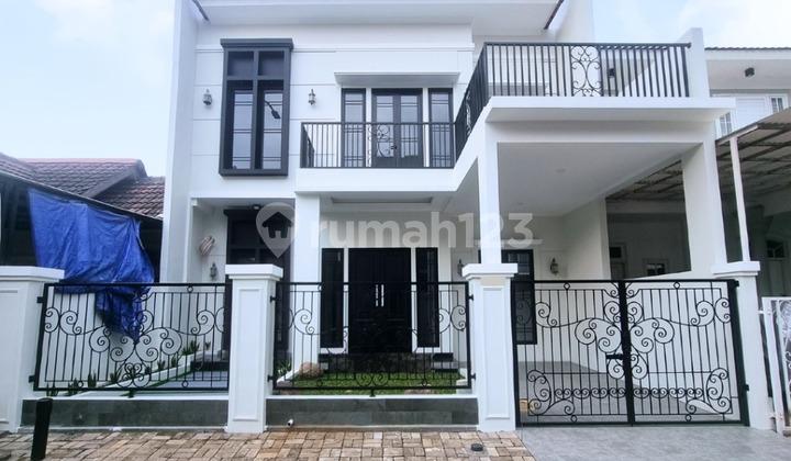 FOR SALE BEAUTIFUL NEW HOUSE IN KENCANA LOKA, CHRYSANT GARDEN - BSD (EV)