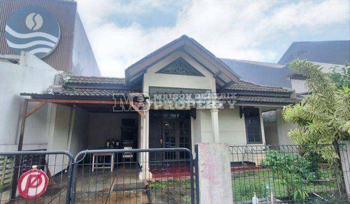 Dijual Rumah Pinggir Jalan Ramai, Bisa Untuk Usaha Dgn Bagunan Siap Huni Di Griya Loka 1