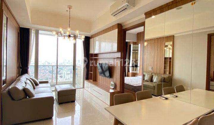 Disewakan Apartemen Taman Anggrek Residences 2 Kamar Tidur Bagus Furnished 1