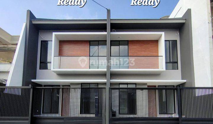 Jual Rumah Baru 2 Lantai SHM Manyar Kertoadi Surabaya Timur  1