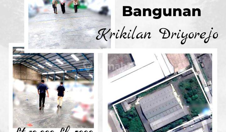 Dijual Cepat dan Murah Gudang ex Pabrik di Driyorejo Gresik Jawa Timur 1