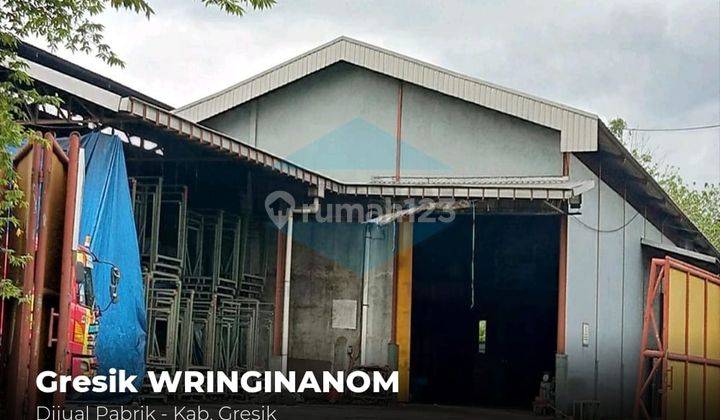 Dijual Cepat dan Murah Gudang Pabrik di Wringinanom Gresik Jawa Timur 1