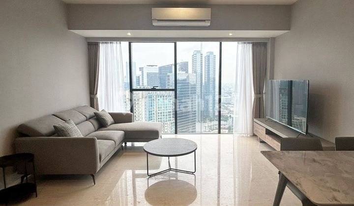Apartemen Branz Mega Kuningan, 89 Sqm, 2 Br, Furnished