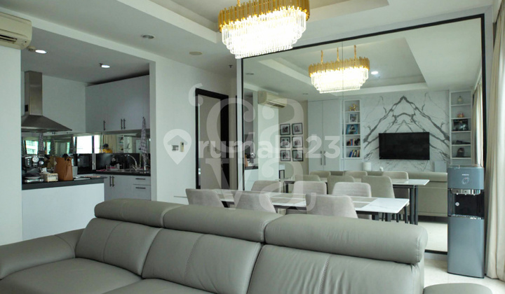 Setiabudi Residence Apartment, Corner Unit, 87 sqm, 2 Bedrooms, Furnished