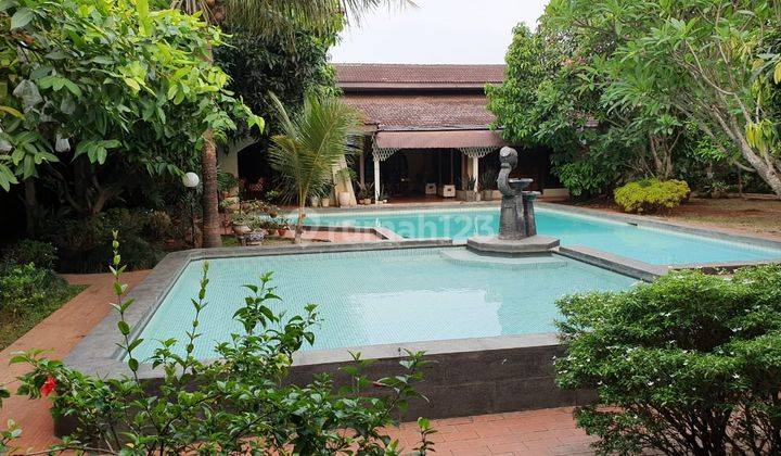 Rumah Tropical, Taman Luas, Ada Pool di Ampera, Kemang, Jakarta Selatan 2